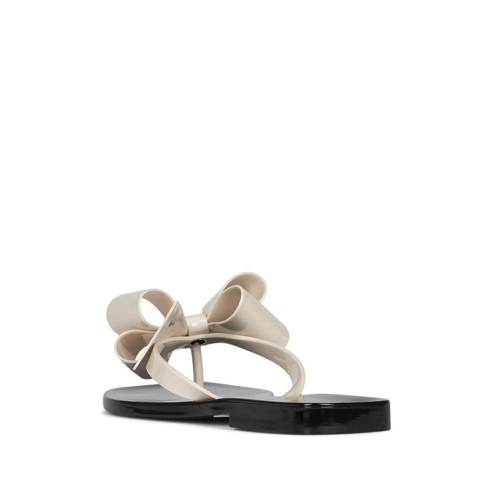 Jeffrey Campbell Size 6 Sugary Sandals black with cream bow NWT - Picture 4 of 7